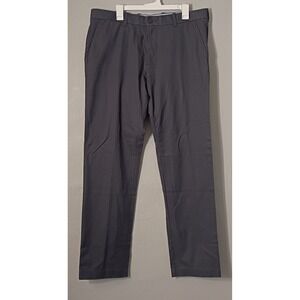 Tommy Hilfiger Custom‎ Fit Gray Flat Front Pants NWT Men's 36x34 (Actual 38x33)